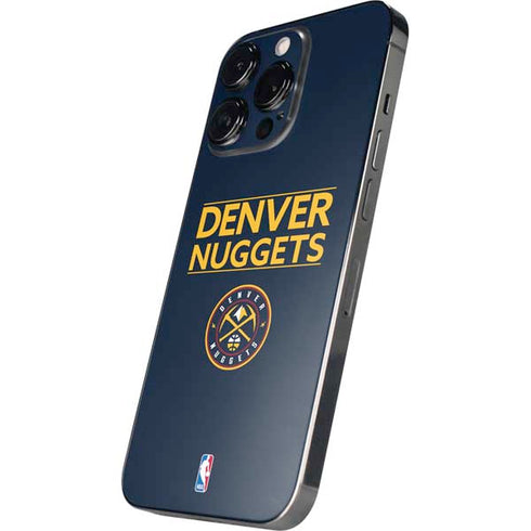 NBA Denver Nuggets Standard - Light Blue iPhone 15 Pro Skin