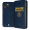 NBA Denver Nuggets Standard - Light Blue iPhone 15 Plus Folio Case