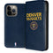 NBA Denver Nuggets Standard - Light Blue iPhone 15 Pro Max Folio Case