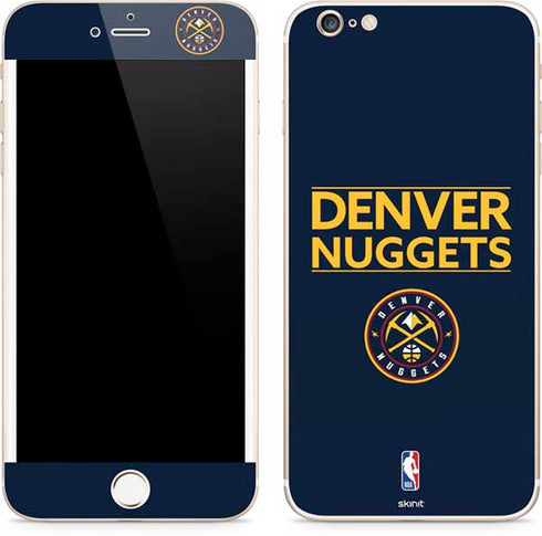 NBA Denver Nuggets Standard - Light Blue iPhone 6/6s Plus Skin