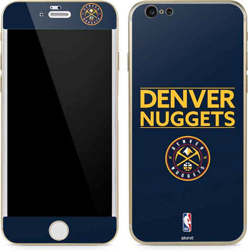 NBA Denver Nuggets Standard - Light Blue iPhone 6/6s Skin