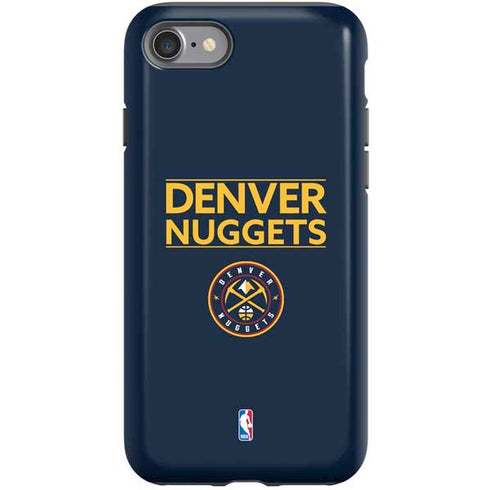 NBA Denver Nuggets Standard - Light Blue iPhone SE (2nd & 3rd Gen) Pro Case