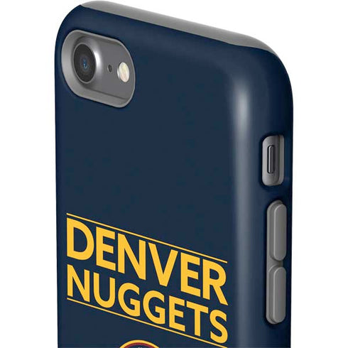 NBA Denver Nuggets Standard - Light Blue iPhone SE (2nd & 3rd Gen) Pro Case