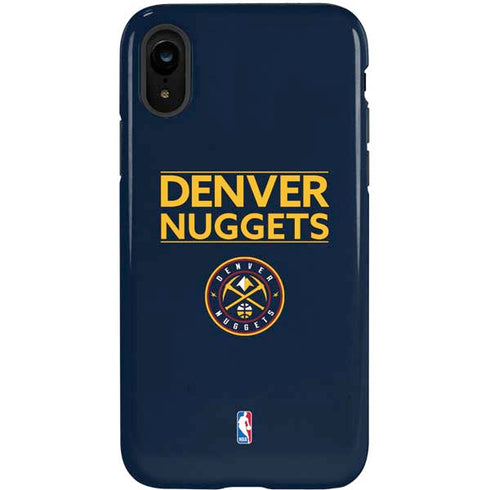 NBA Denver Nuggets Standard - Light Blue iPhone XR Pro Case