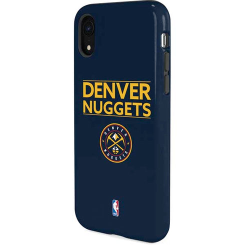 NBA Denver Nuggets Standard - Light Blue iPhone XR Pro Case