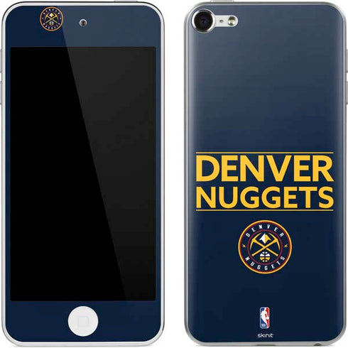 NBA Denver Nuggets Standard - Light Blue Apple iPod Skin