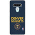 NBA Denver Nuggets Standard - Light Blue LG Stylo 6 Clear Case