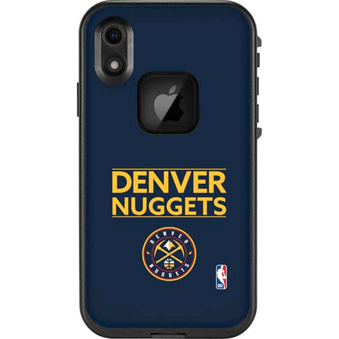 NBA Denver Nuggets Standard - Light Blue LifeProof Fre iPhone Skin