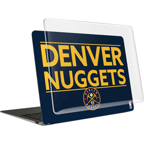 NBA Denver Nuggets Standard - Light Blue MacBook Air 15in (2023-2025) Case plus Skin
