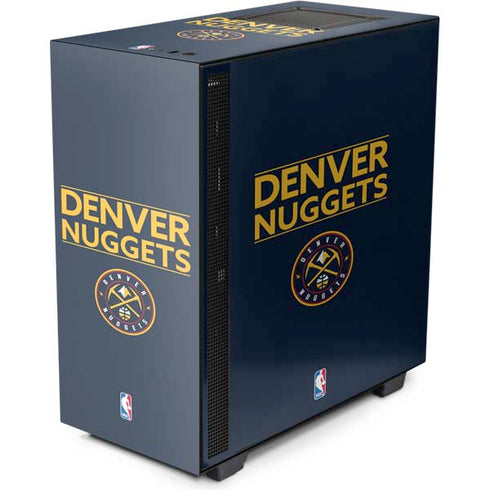 NBA Denver Nuggets Standard - Light Blue NZXT H510 Compact ATX Mid-Tower Case Skin
