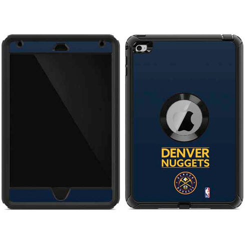 NBA Denver Nuggets Standard - Light Blue Otterbox Defender iPad Skin