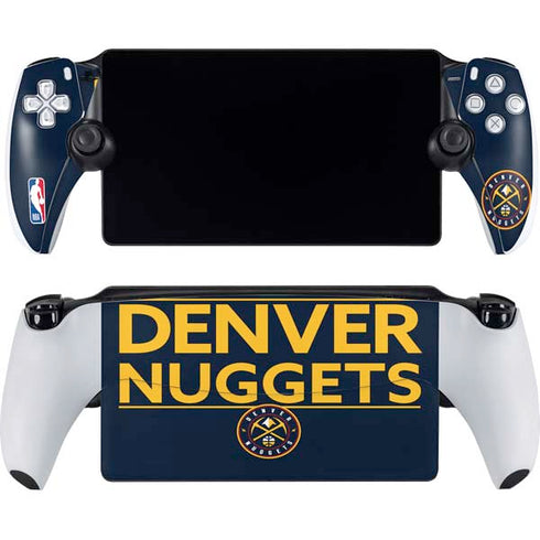 NBA Denver Nuggets Standard - Light Blue PlayStation Portal Remote Player Skin
