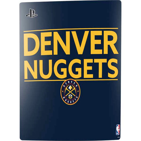 NBA Denver Nuggets Standard - Light Blue PS5 Digital Edition Bundle Skin