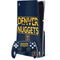 NBA Denver Nuggets Standard - Light Blue PS5 Slim Disk Bundle Skin