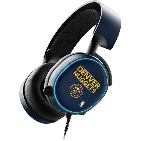 NBA Denver Nuggets Standard - Light Blue SteelSeries Arctis 3 Skin