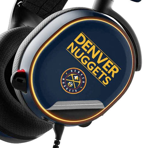 NBA Denver Nuggets Standard - Light Blue SteelSeries Arctis 3 Skin