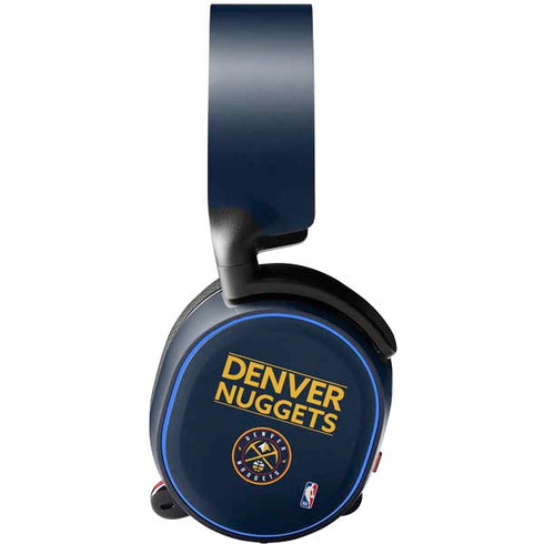NBA Denver Nuggets Standard - Light Blue SteelSeries Arctis 5 Skin
