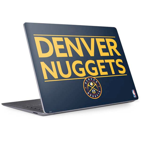 NBA Denver Nuggets Standard - Light Blue Surface Laptop 3 13.5in Skin