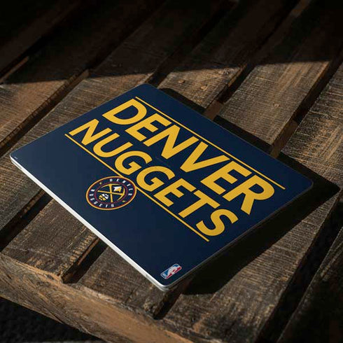 NBA Denver Nuggets Standard - Light Blue Surface Laptop 3 13.5in Skin