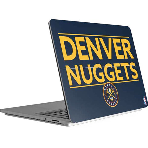 NBA Denver Nuggets Standard - Light Blue Surface Laptop Studio Skin