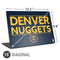 NBA Denver Nuggets Standard - Light Blue Universal Laptop 15in (12.2 x 8.8in) Skin