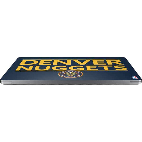 NBA Denver Nuggets Standard - Light Blue Universal Laptop 17in (13.8 x 10in) Skin