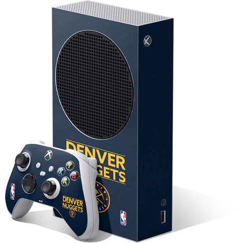 NBA Denver Nuggets Standard - Light Blue Xbox Series S Skins