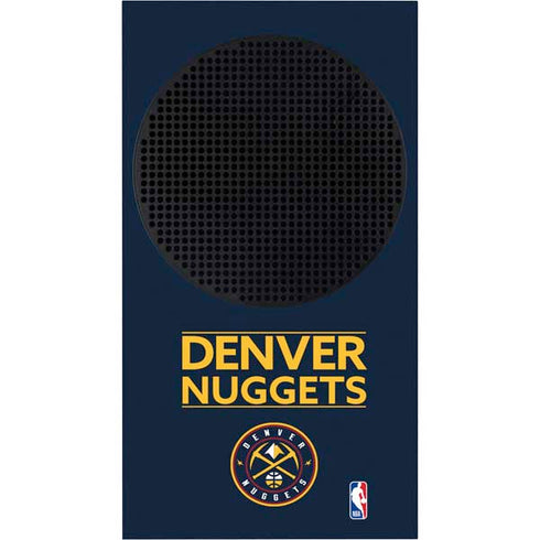 NBA Denver Nuggets Standard - Light Blue Xbox Series S Skins