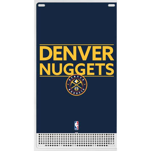 NBA Denver Nuggets Standard - Light Blue Xbox Series S Skins
