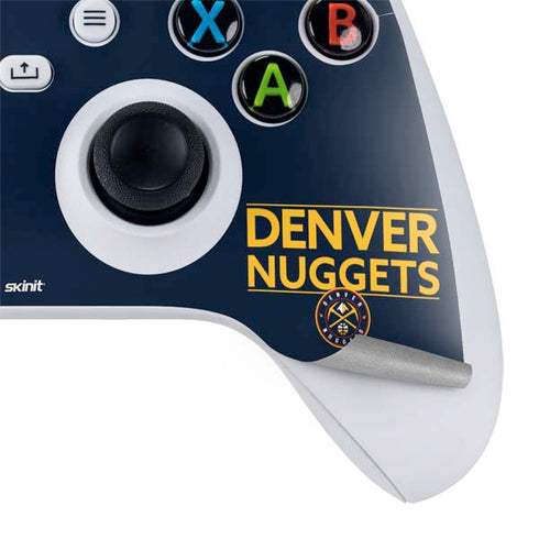 NBA Denver Nuggets Standard - Light Blue Xbox Series S Skins