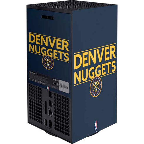 NBA Denver Nuggets Standard - Light Blue Xbox Series X Bundle Skin