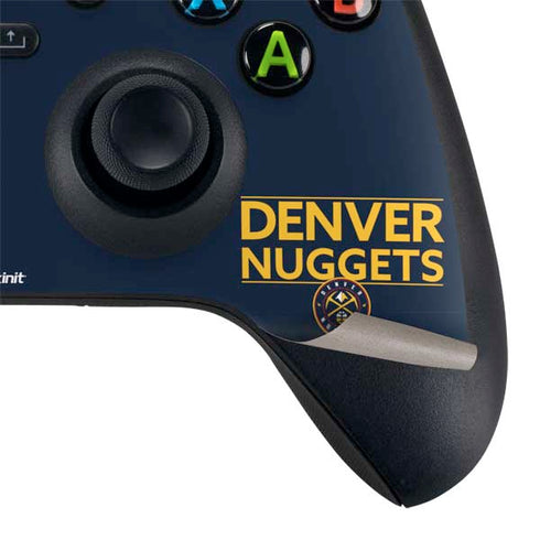 NBA Denver Nuggets Standard - Light Blue Xbox Series X Controller Skin