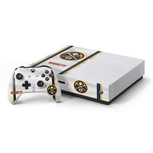 NBA Denver Nuggets Xbox One S Console and Controller Bundle Skin