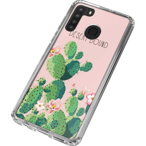 Desert Bound Galaxy A21 Clear Case