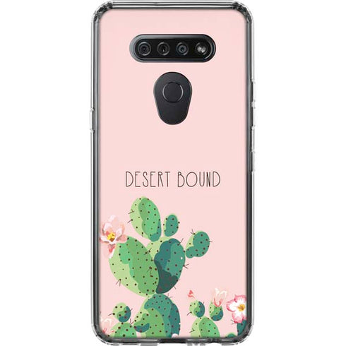 Desert Bound LG K51/Q51 Clear Case