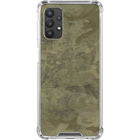 Desert Camo Galaxy A32 5G Clear Case