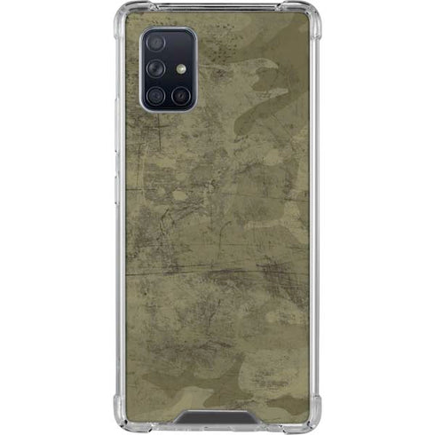 Desert Camo Galaxy A71 5G Clear Case