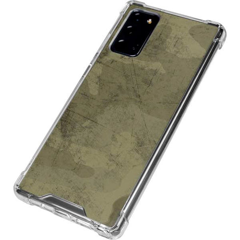 Desert Camo Galaxy Note20 5G Clear Case
