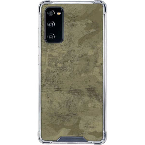 Desert Camo Galaxy S20 FE Clear Case