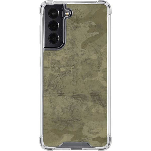 Desert Camo Galaxy S22 Clear Case