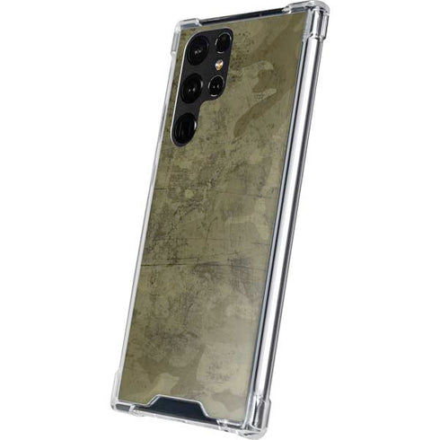 Desert Camo Galaxy S22 Ultra Clear Case