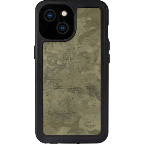 Desert Camo iPhone 13 Mini Waterproof Case