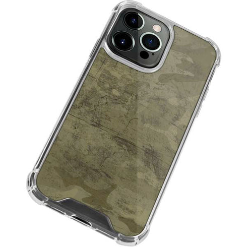 Desert Camo iPhone 13 Pro Max Clear Case