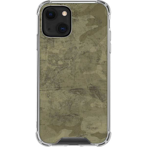 Desert Camo iPhone 14 Clear Case