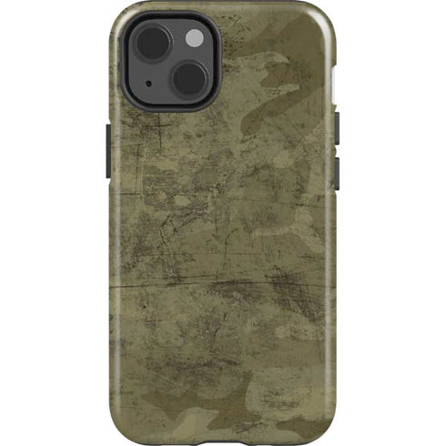Desert Camo iPhone 15 Impact Case