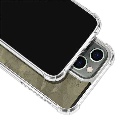 Desert Camo iPhone 14 Pro Clear Case
