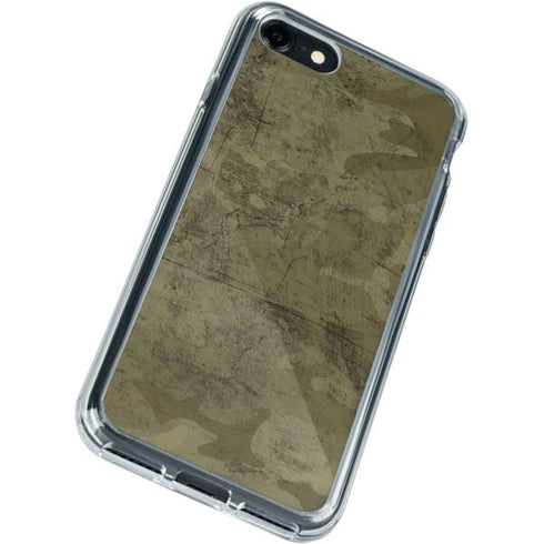 Desert Camo iPhone SE (2nd & 3rd Gen) Clear Case