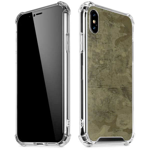 Desert Camo iPhone XS Max Clear Case