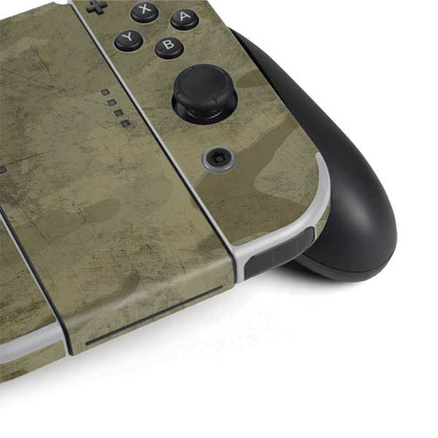 Desert Camo Nintendo Switch OLED (2021) Skin