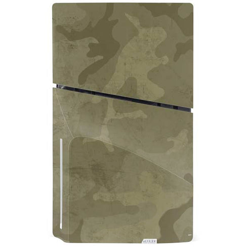 Desert Camo PS5 Slim Disk Bundle Skin
